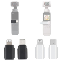 Osmo Pocket 2ไมโคร USB Ke Penyesuai Data Penyesuai Yang Serasi DJI OSMO Pocket 2 &amp; Efon Pintar Android