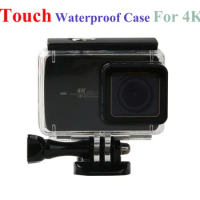 XiaoMi Yi 4K 4k+Touch Waterproof Case Sport Action Camera Waterproof Housing Box For XiaoMi Yi 2 II Xiao Yi 2 diving Accessories