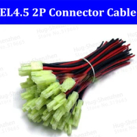 50pcs Green Mini.TAMIYA EL4.5 EL4.5mm Male Connector 18AWG/22AWG Wire connector cable 200mm Free shipping