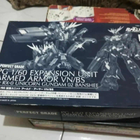 Bandai PG 1/60 Expansion Unit Armed Armor VN/BS for RX-0 Unicorn Gundam 02 Banshee