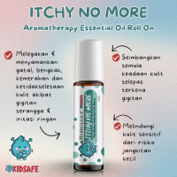 HERBOLIQUE ITCHY NO MORE Kidsafe Pre-Diluted Roll-On Essential Oils Aromatherapy Blend 10mL (for itc