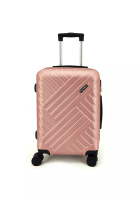 Flyasia FLYASIA Cross X ABS Hard Case Rose Gold Luggage Bag (20")