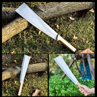砍柴刀戶外叢林野外開路錳鋼伐木刀手工鍛打柴刀農用割草鐮刀