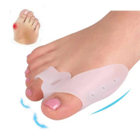Alas Kaki PUTIMI Sleeve Korektor Tulang Jempol Hallux Valgus Orthotics - FB13 - White Viral