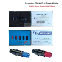 Graphtec CB15U CB09U Blade Holder CE5000 CE6000 FC8600 CB15U PHP32-CB09N PHP32-CB15N Cemented Carbide Blade Knife+5pcs 30/45/60