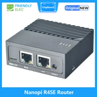 Friendly Nanopi R4SE Router RK3399 Double Gigabit Network 4GB 32GB EMMC with MAC