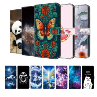 3D Flower pattern Painted Wallet Flip Leather Case For iPhone 6 6s 7 8 X XS XR 11 12 13 14 15 SE 2020/2022 Mini Pro Max Plus
