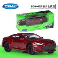 Welly 1:64 Aston Martin Dbs Sports Car Simulation Alloy Finished Car Model Toy Car