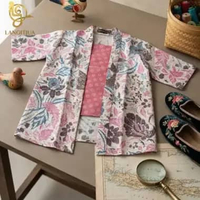 LANGITJUA - Kebaya Anak Kutubaru Batik Katun Adem Halus Nyaman Dipakai | Baju Pesta Kondangan Wisuda