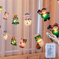 【小倉Ogula】聖誕節DIY裝飾掛燈 250CM燈串  LED造型燈 小夜燈  聖誕樹裝飾燈（遙控款）
