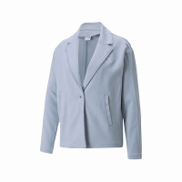 Puma 西裝外套 T7 Jacket 寶寶藍 女款 套裝 西外 外套 長袖 67164579