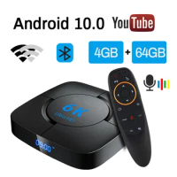 6K H616 Transpeed Android 10.0 TV Box Voice Assistant 6K 3D Wifi 2.4G&amp;5.8G 4GB RAM 32G 64G Media player Fast Box Top Box IPTV