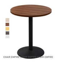 《Chair Empire》深色餐廳營業用桌/咖啡桌/西餐小圓桌/方桌/圓桌/簡餐桌/兩人小圓桌/餐桌/洽談桌/奶茶桌