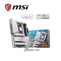 微星 MPG X870E EDGE TI WIFI 主機板+全漢 VITA GM 1000W 白色版 雙8/金牌/全模/主日系/ATX3.1