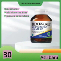 Blackmores Multivitamins + Minerals 30 Tablet  Halal MUI Suplemen Gizi Dewasa dengan Vitamin C 180mg