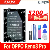5200mAh KiKiss Battery BLP929 For OPPO Reno8 Pro Reno 8 Pro+ reno 8 pro