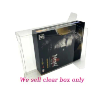Transparent PET Protective cover For PS4 Nioh complete limited edition game clear storage display collect box case