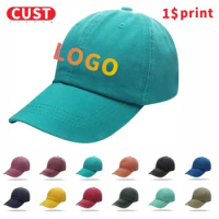 Custom Embroidered Baseball Caps For Men Woman Hat Custom Logo Men's cap Snapback Embroidery Print Text Design Trucker Retro Hat
