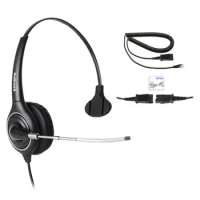 RJ9 plug Headset for ONLY Cisco IP Telephones 7940 7970 8841 8851 8861 8941 8945 8961 9951 9971 and All Series
