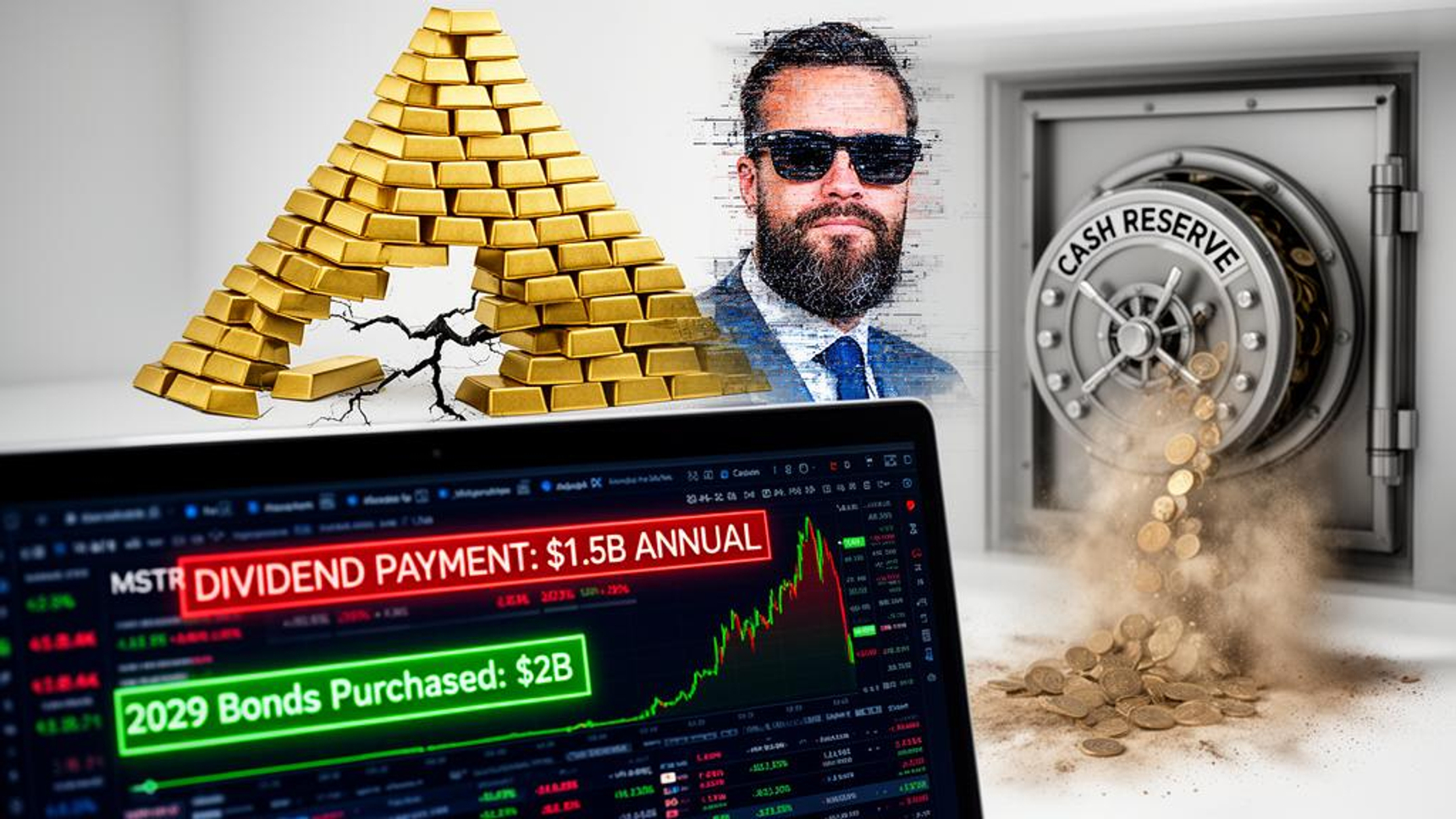 ストラテジー】150億ドルの優先株が招く資金繰り悪化、Arcaの最高投資 