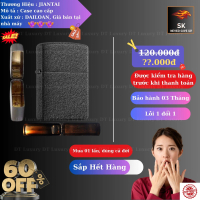Case quẹt JT (T-ĐS) Chất liệu đồng bạch (Không bao gồm nhiên liệu)