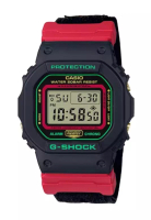 G-shock G-Shock Digital Jam Tangan Pria Strap Kanvas Hitam DW-5600THC-1D Original