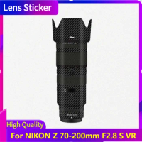 For NIKON Z 70-200mm F2.8 S VR Lens Sticker Protective Skin Decal Vinyl Wrap Film Anti-Scratch Protector Coat Z70-200 F/2.8