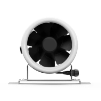 5 Inch Variable Control Hydroponics Inline Duct Fan From Sensdar