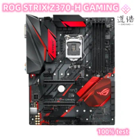 For ROG STRIX Z370-H GAMING Motherboard 64GB PCI-E3.0 HDMI M.2 LGA 1151 DDR4 ATX Z370 Mainboard 100% Tested Fully Work