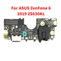 New Charger Board PCB Flex For ASUS ZenFone 6 2019 ZS630KL USB Port Connector Dock Charging Ribbon Cable