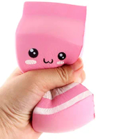 Yogurt Bottle Scented Squishy Slow Rising Squeeze Toys Novetly Squeeze Milk Box Squishy Jumbo Collection Funny Gift IN STOCK