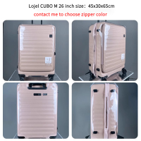 Luggage Cover Lojel Cubo Luggage Special  Cover 100% Fitting Three-Layer Zipper Transparent Luggage 