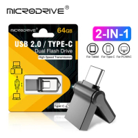 NEW Mini 256GB 128GB 64GB 32GB Type C Ultra Dual USB Flash Drive Memory Stick Thumb Pen Drive Creative Gifts USB Flash Drives
