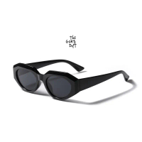 The Goats Dept - Peggy Gou Hexagonal Black Glasses Original / Kacamata Hitam Anti Panas Model Summer