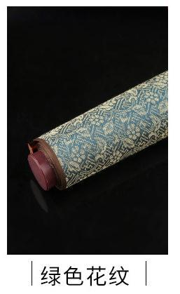 書法 卷軸 錦綾雙軸捲軸橫幅書法國畫剪紙裝裱空白宣紙畫軸可手拿展示YJT