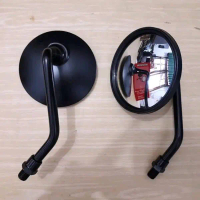 Spion Retro Bulat Hitam Kaca Cembung Fazzio Scoopy Grand Fino Universal Yamaha dan Honda Accessories