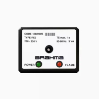 Fire Detection Switch CODE 10801025 Relay Signal Conversion Brahma Flame Monitor TYPE RE3