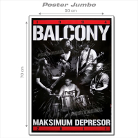 Poster Jumbo: BALCONY #RJ104 - ukuran 50 x 70 cm
