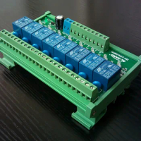 8-way photoelectric isolation relay module module control board driver board single-chip microcomputer 5 12 24V