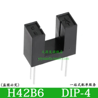H42B6 10PCS DIP-4 CHIP IC NEW Slot Type Optocoupler Transmissive Photoelectric Switch Photoelectric Sensor