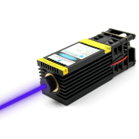 oxlasers 450nm 5500mW 5.5W大功率藍光激光器雕刻機激光頭可調焦帶PWM控制切割激光模組