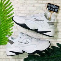 【日本海外代購】Nike M2K Tekno White 白色 白黑 白銀 銀白 老爹鞋 厚底 增高 女鞋 BQ3378-100