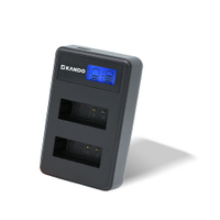 Kamera x Kando CAN LP-E12 相機電池充電器 液晶雙槽充電器 USB充電