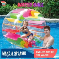 GIANT WATER BALL, BOLA AIR RAKSASA, BOLA AIR JUMBO, BOLA AIR RAKSASA, WATERBALL, BOLAAIR 100X60X65CM