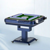 Electric Double Drive Bass Mahjong Machine Automatic Household Folding Dining Table Dual-Use Mahjong Table Machine