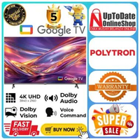 LED POLYTRON PLD50UG5959 50UG5059 SMART TV GOOGLE TV UHD 4K LED POLYTRON SMART GOOGLE TV 50INCH POLY
