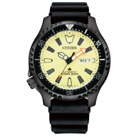 【CITIZEN 星辰】PROMASTER 鋼鐵河豚EX Plus潛水機械錶(NY0138-14X)