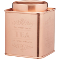 《LeXpress》銅面茶葉密封罐 | 保鮮罐 咖啡罐 收納罐 零食罐 儲物罐