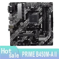 PRIME B450M-A II Motherboard Socket AM4 DDR4 B450M B450 Desktop Mainboard Used Mainboard