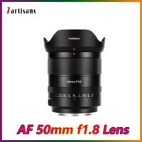 7artisans AF 50mm f1.8 STM Full Frame Autofocus Camera Lens Large Aperture For Sony FE ZVE10 6400 A7C II A7R II A7SII A7R